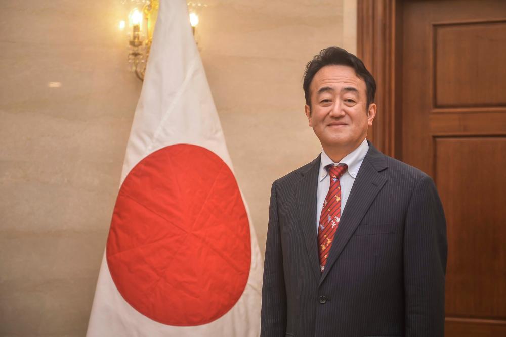 Ambassador Takahashi took his position in late 2021. – PICS BY ADIB RAWI YAHYA/THESUN