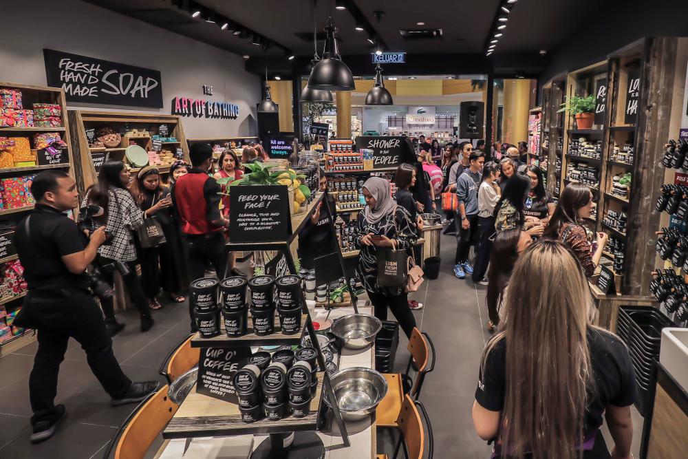 $!LUSH Malaysia opens second store in Sunway