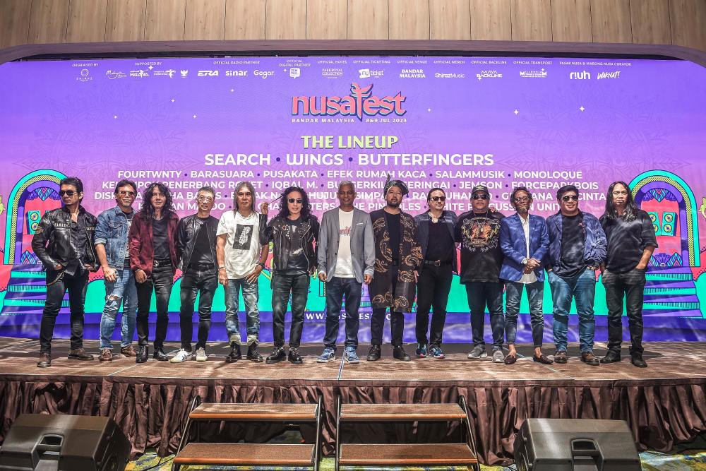 The inaugural Nusa Fest is organized by Shiraz Projects revitalise regional music industries. –ALL PIX BY ADIB RAWI YAHYA/THE SUN DAILY.