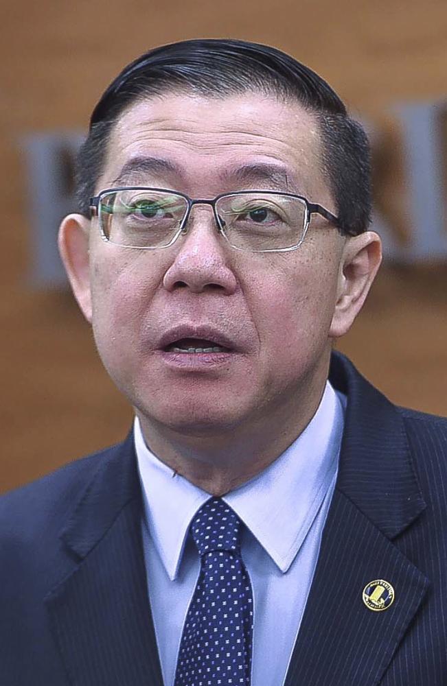 Finance Minister Lim Guan Eng.