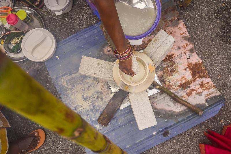 Hindus cook cow’s milk in clay pots during pongal is a cultural festival related to Harvest at St Joseph Catholic church Sentul, Kuala Lumpur. adib rawi yahya/theSunpix