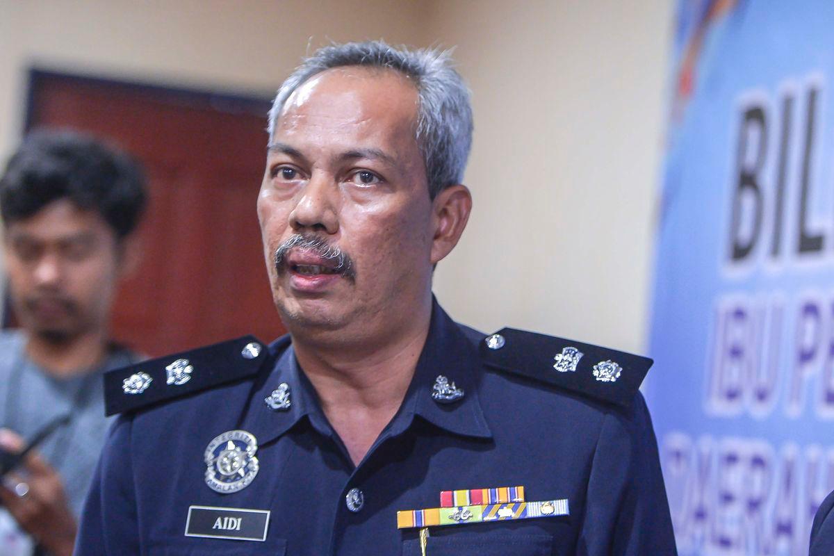 Putrajaya district police chief ACP Aidi Sham Mohamed. adib rawi yahya/theSunpix