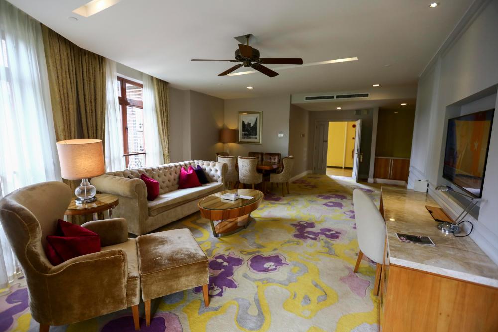 $!The three-bedroom suites offer a cosy atmosphere.