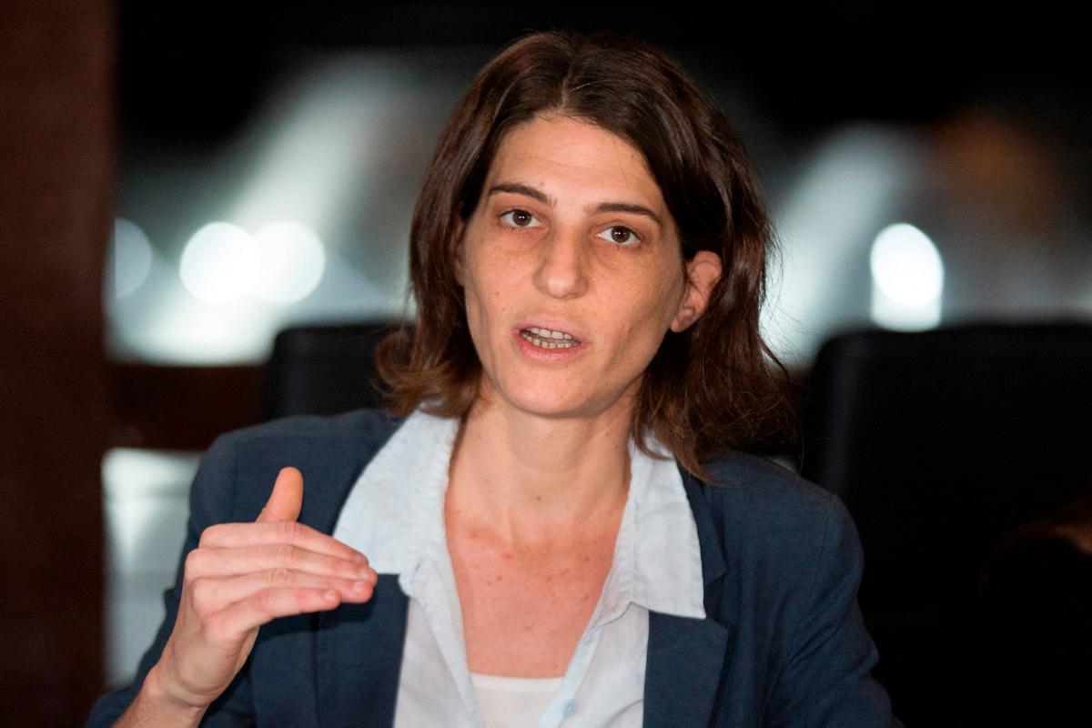 B’Tselem executive director Yuli Novak - (Photo by JACK GUEZ / AFP)