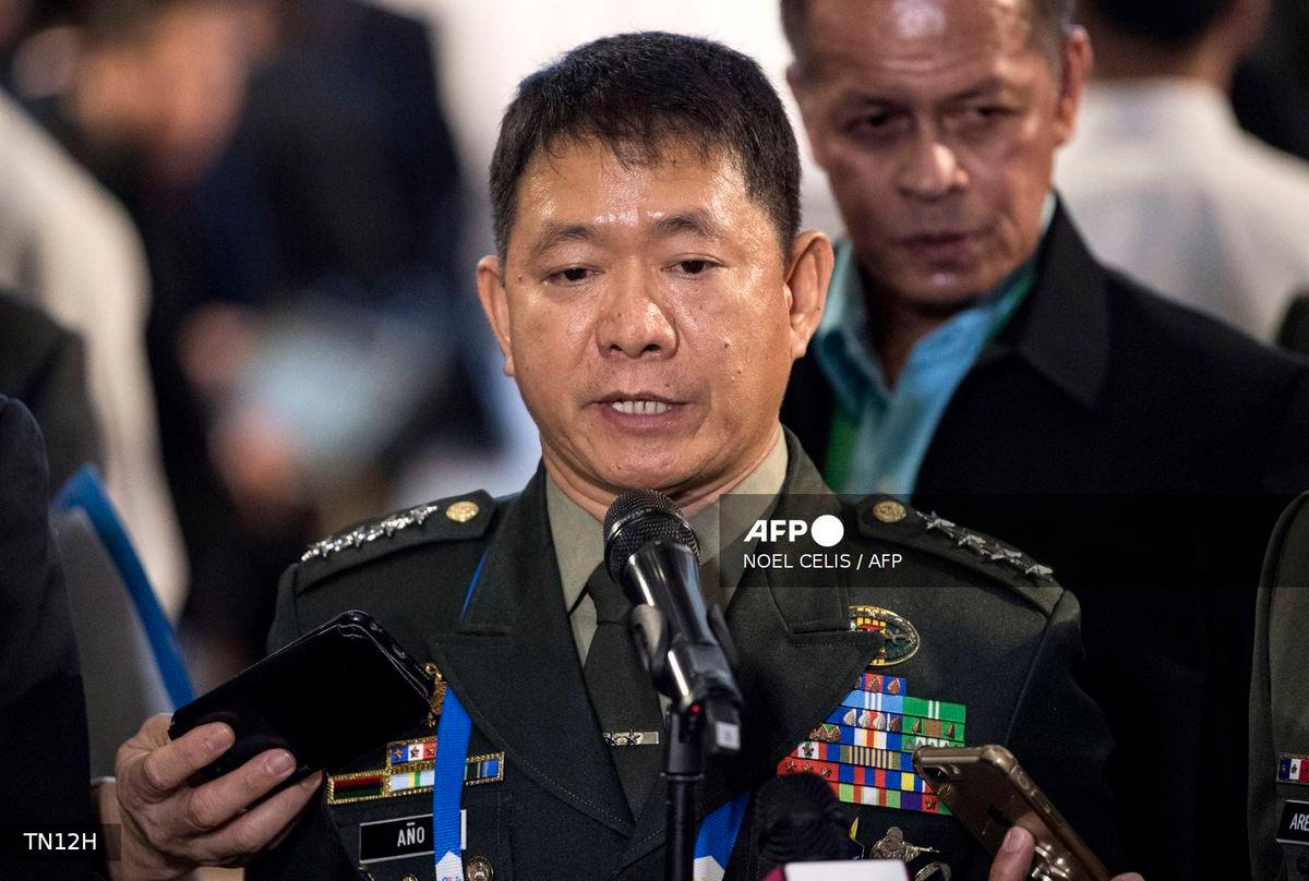 Philippine National Security Adviser Eduardo Ano - (Photo by NOEL CELIS / AFP)