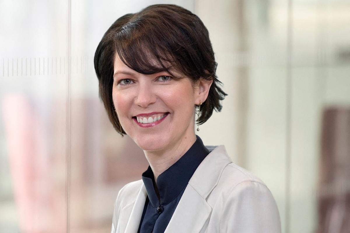 An undated handout picture released by Diageo on March 28, 2023 shows current chief operating officer Debra Crew who has been appointed chief executive officer will join the Diageo Board on July 1, 2023. (Photo by Handout / Diageo / AFP)
