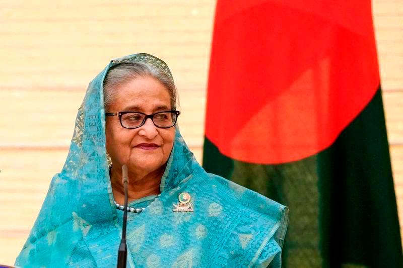 Former Bangladesh’s Prime Minister Sheikh Hasina - AFPpix