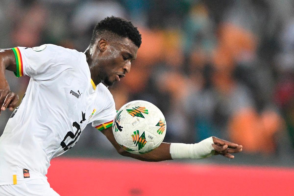 Ghana’s midfielder #20 Mohamed Kudus. - Issouf SANOGO / AFP