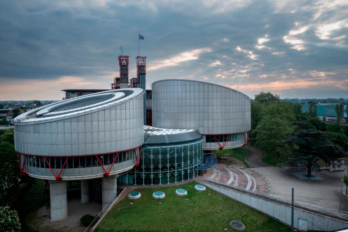 European Court of Human Rights building, in Strasbourg, eastern France - (Photo by SEBASTIEN BOZON / AFP)