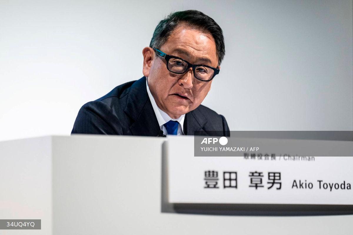Toyota Motor Corporation Board Chairman Akio Toyoda - (Photo by Yuichi YAMAZAKI / AFP)