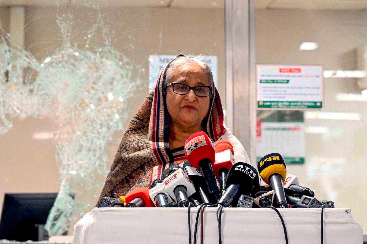 Bangladesh’s fugitive ex-prime minister Sheikh Hasina - Photo by AFP