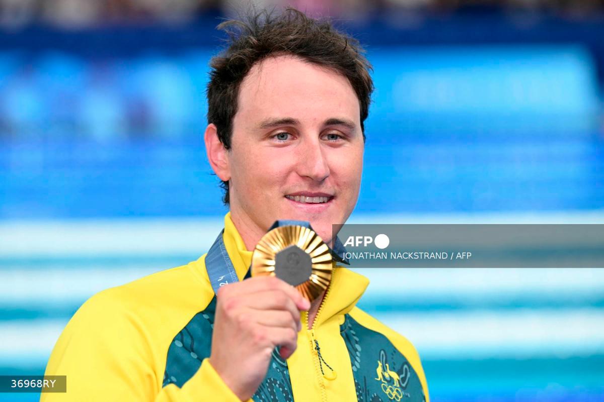 Australian swimmer Cameron McEvoy - AFPPIX