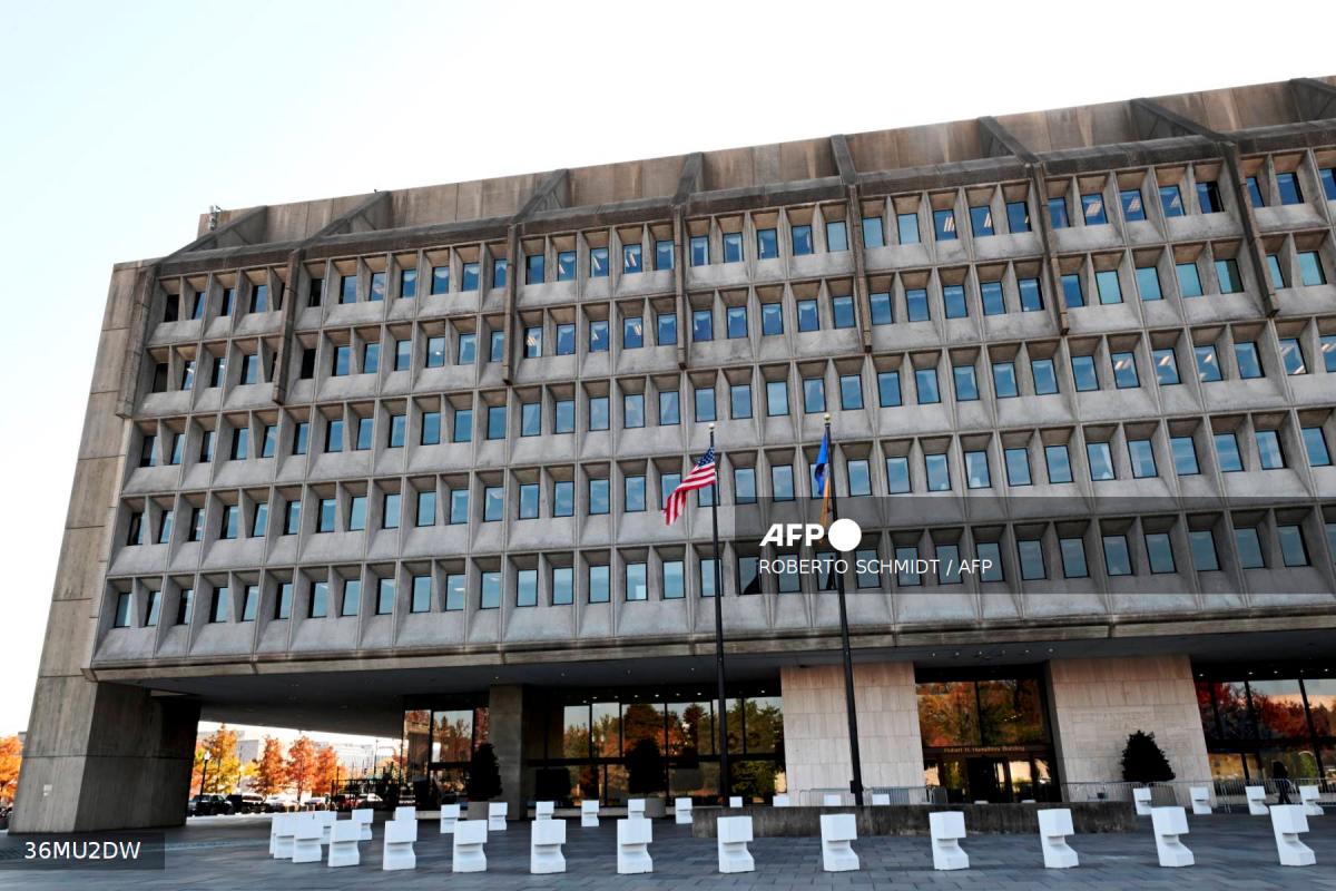 The headquarters of the US Department of Health and Human Services in Washington, DC - AFPPIX
