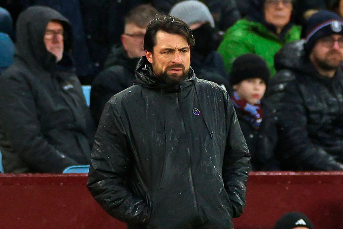 Scottish head coach Russell Martin. (Photo by Adrian Dennis / AFP)