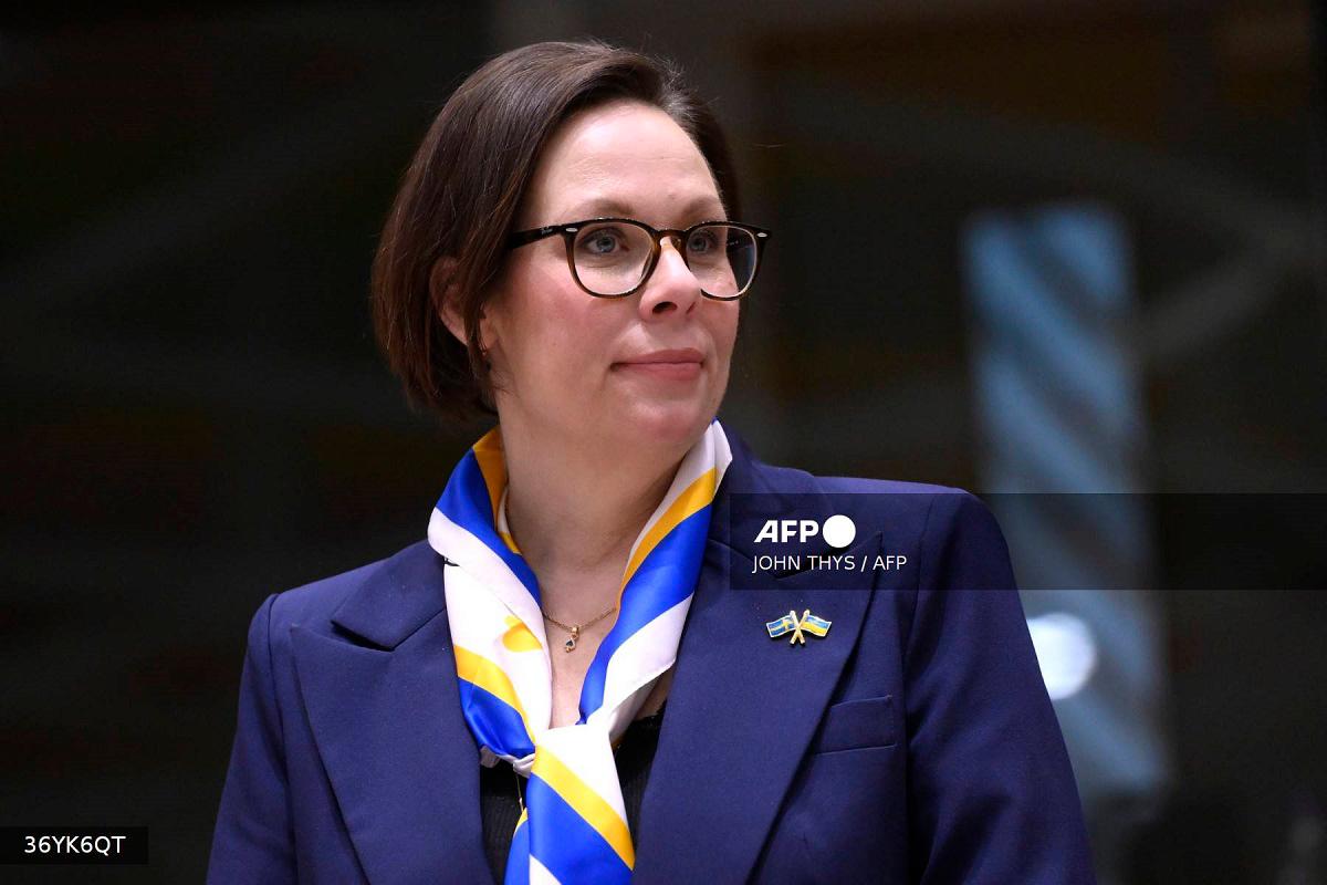 Sweden’s Foreign Minister Maria Malmer Stenergard. - JOHN THYS / AFP