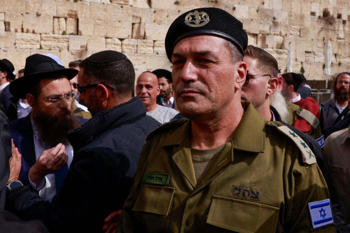 Israeli military chief Lieutenant General Eyal Zamir - (Photo by Menahem Kahana / AFP)