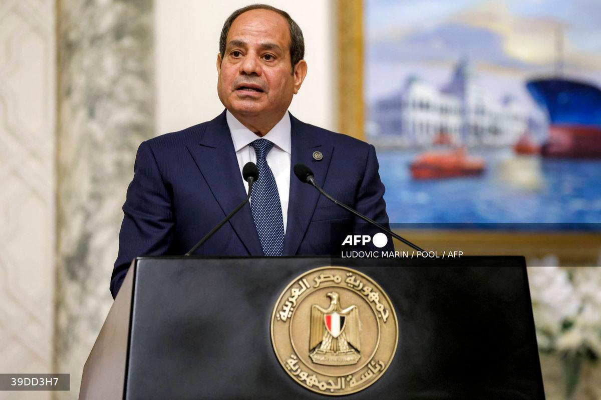 Egypt’s President Abdel Fattah al-Sisi - (Photo by Ludovic MARIN / POOL / AFP)