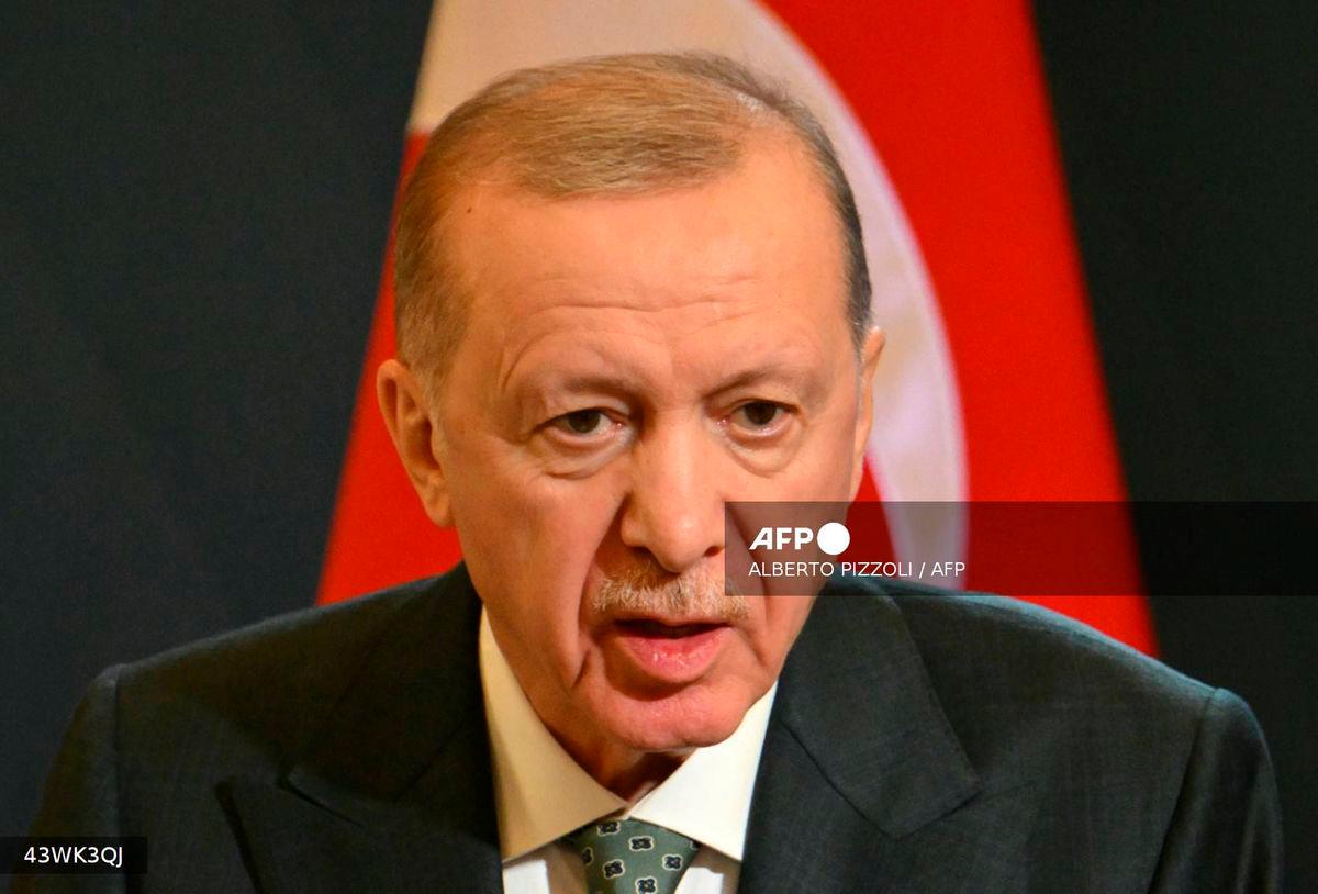 Turkey’s President Recep Tayyip Erdogan - (Photo by Alberto PIZZOLI / AFP)