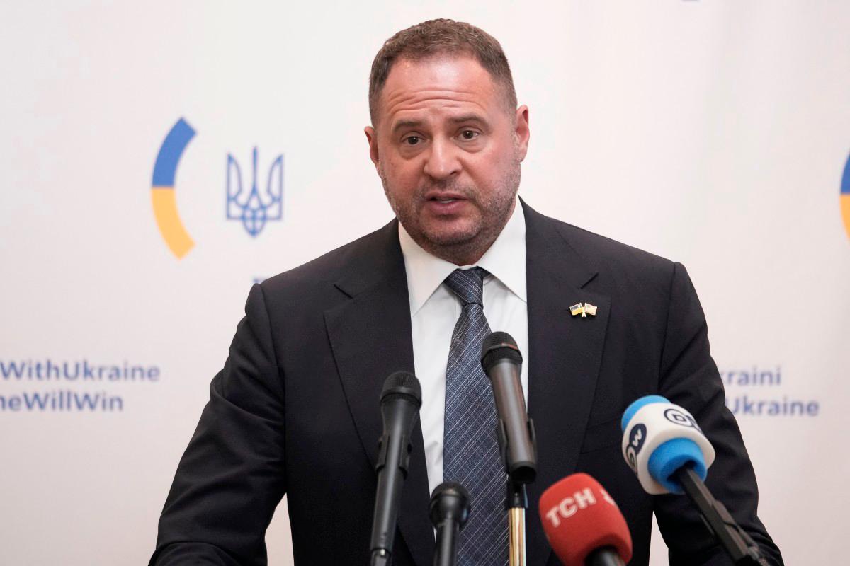 Ukrainian Presidential Office Head Andriy Yermak - (Photo by Oliver Contreras / AFP)