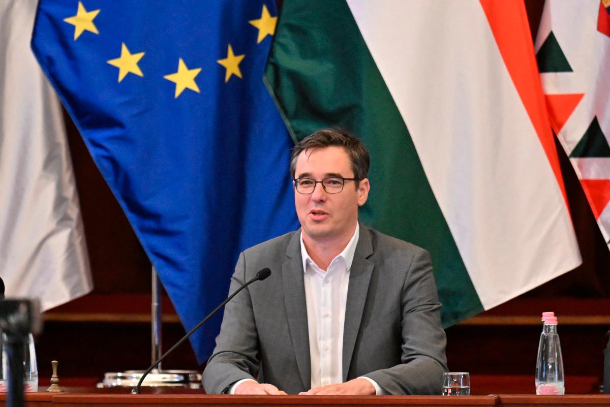 The Mayor of Budapest Gergely Karacsony - (Photo by ATTILA KISBENEDEK / AFP)