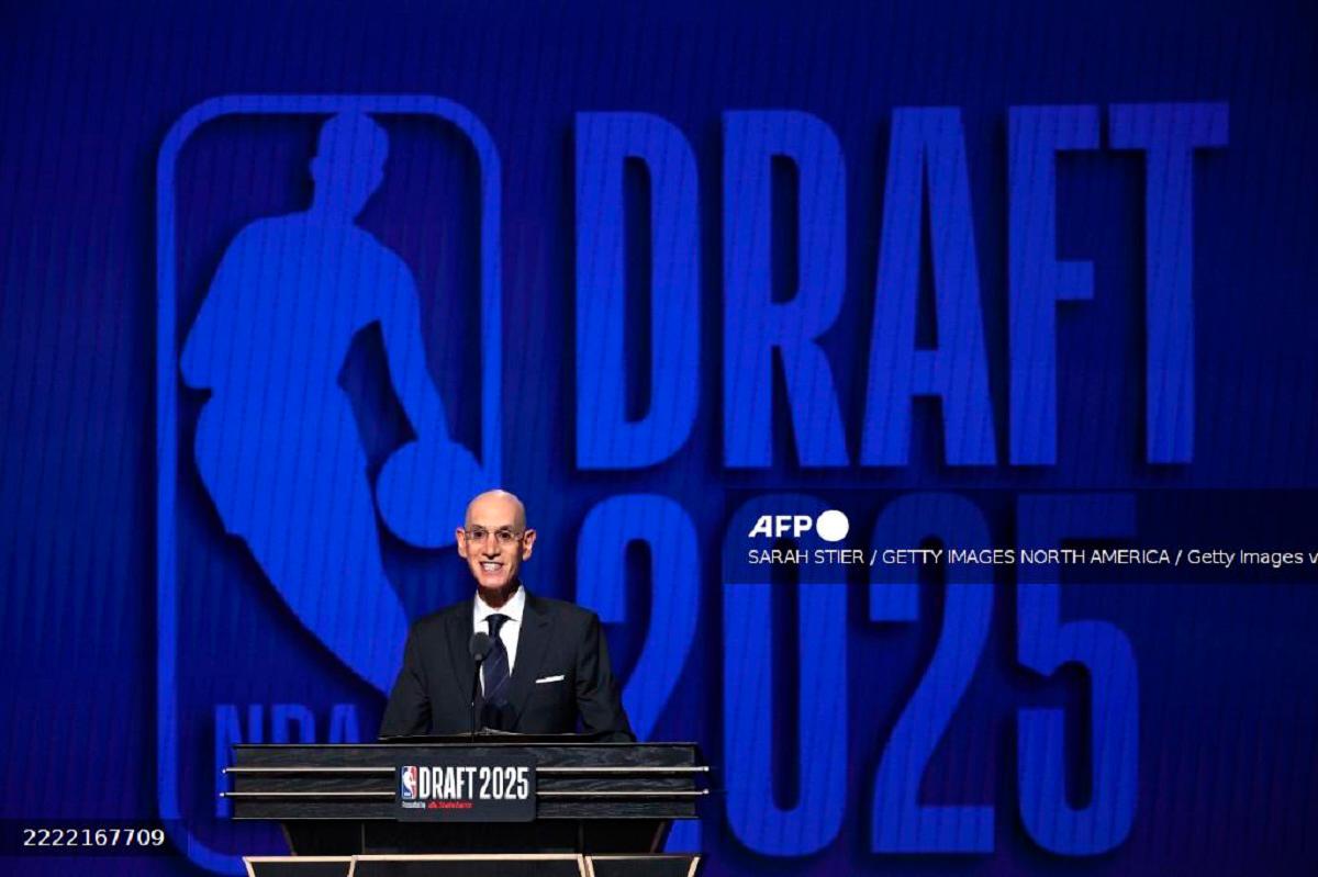 NBA Commissioner Adam Silver. - Sarah Stier / GETTY IMAGES NORTH AMERICA / Getty Images via AFP