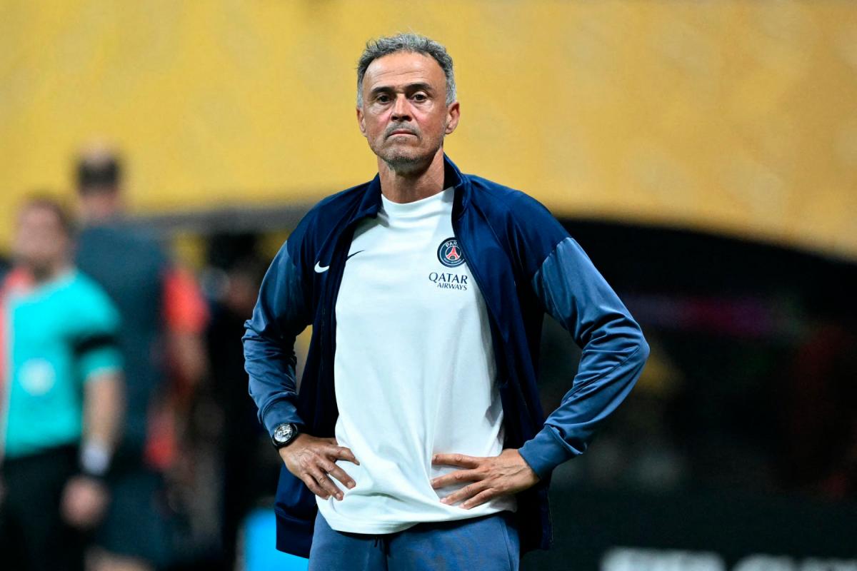 Paris Saint-Germain’s coach, Luis Enrique. - AFPpix