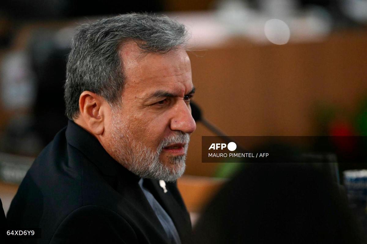 Iran’s Foreign Minister Abbas Araghchi - (Photo by Mauro PIMENTEL / AFP)