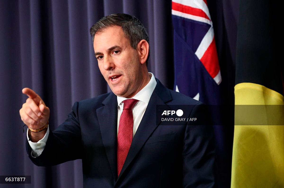 Australia’s treasurer Jim Chalmers. - DAVID GRAY / AFP