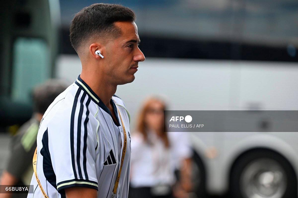 Real Madrid’s Spanish defender Lucas Vazquez. - Paul ELLIS / AFP