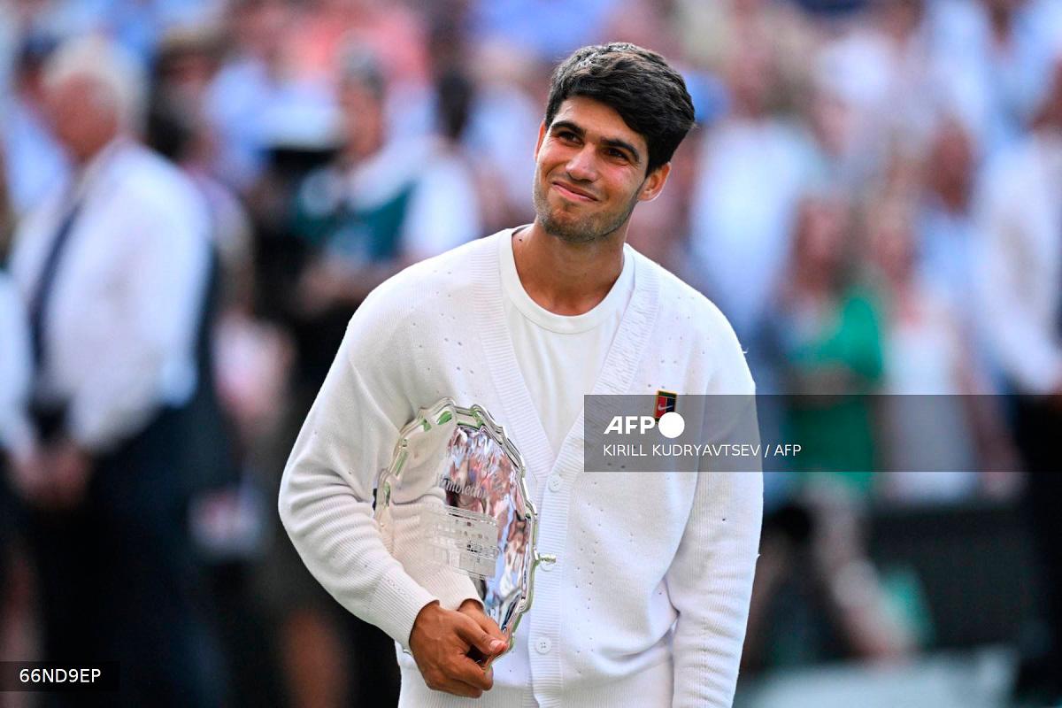Spain’s Carlos Alcaraz. - Kirill KUDRYAVTSEV / AFP