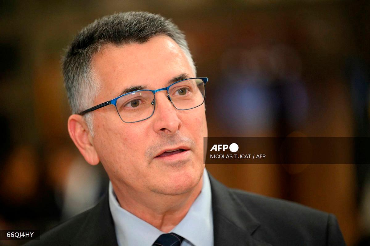 Israel’s Foreign Minister Gideon Saar. - NICOLAS TUCAT / AFP