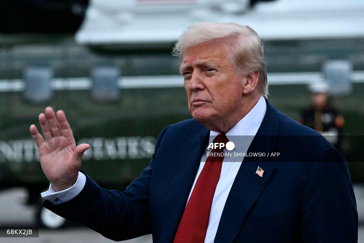 US President Donald Trump - (Photo by Brendan SMIALOWSKI / AFP)