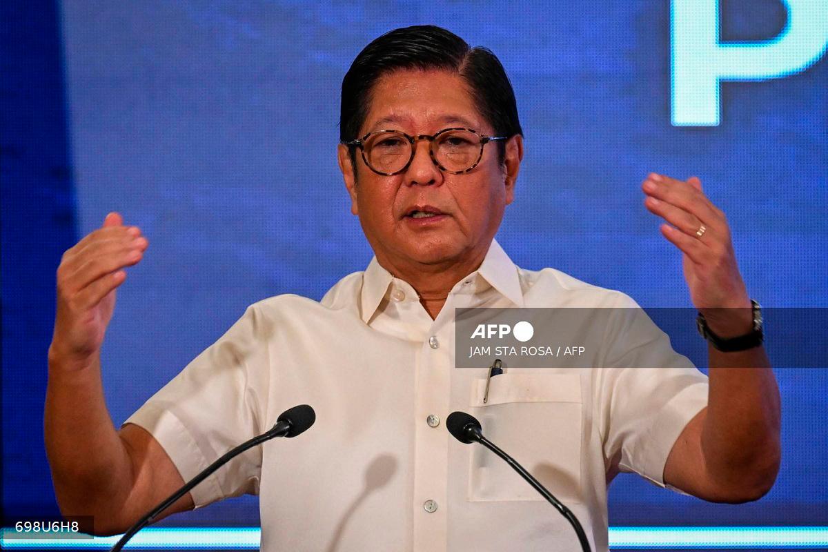 Philippine President Ferdinand Marcos. - Jam STA ROSA / AFP