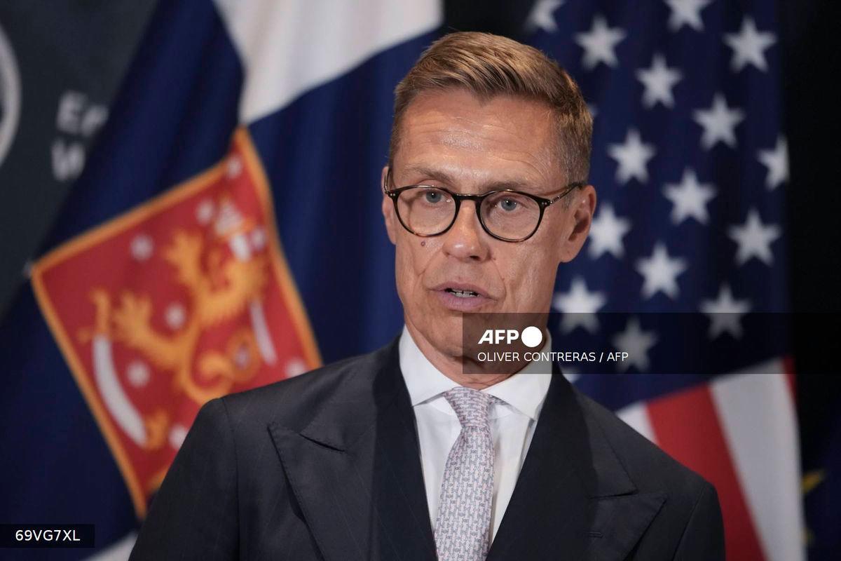 Finnish President Alexander Stubb - (Photo by Oliver Contreras / AFP)
