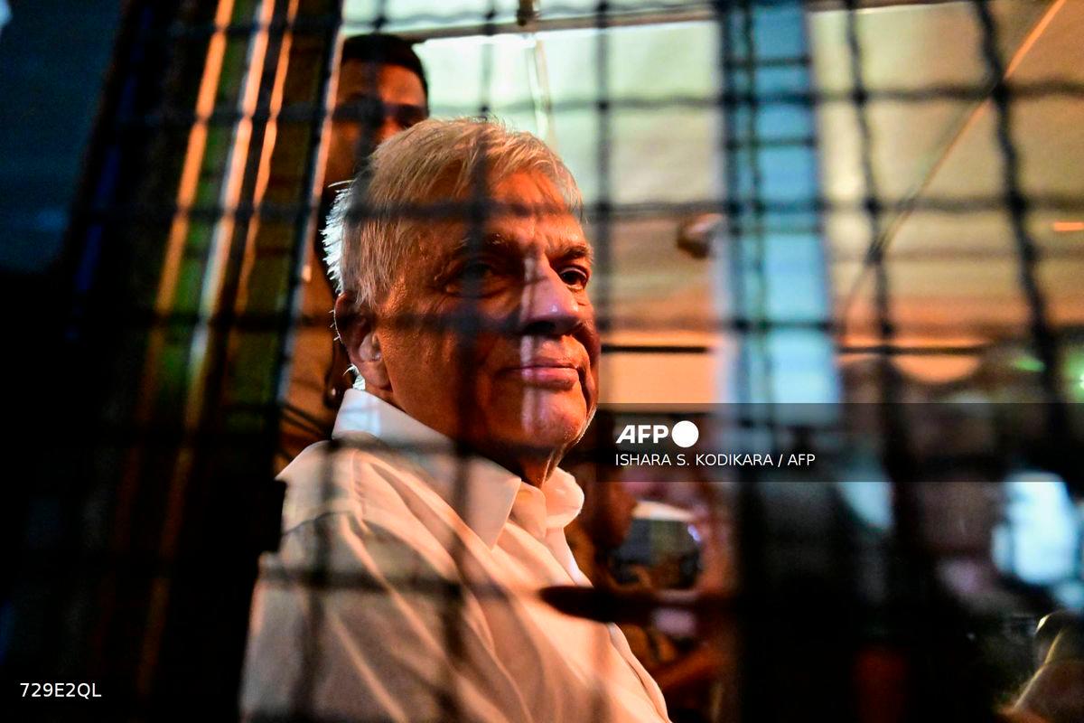 Sri Lanka’s former president Ranil Wickremesinghe - (Photo by Ishara S. KODIKARA / AFP)