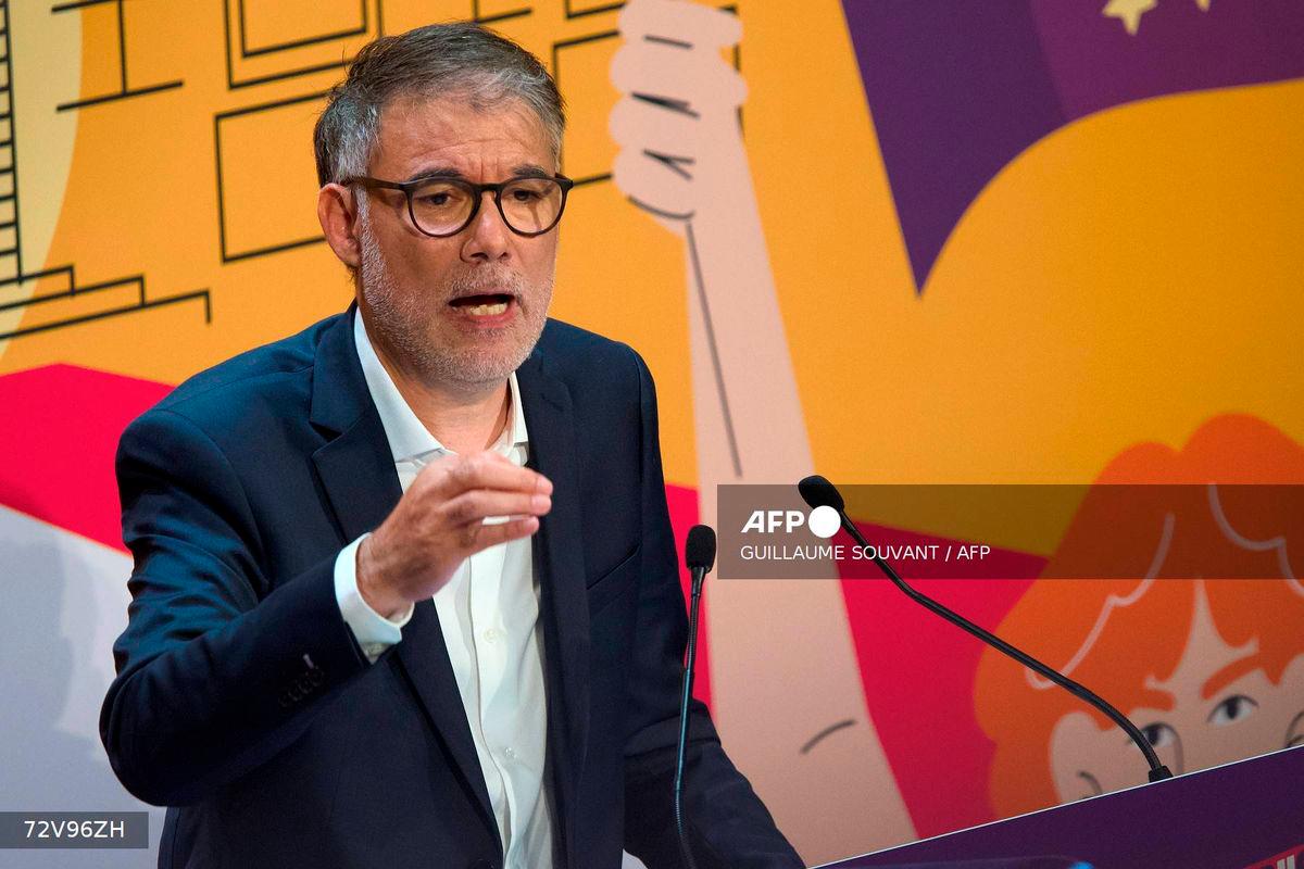 First secretary of French left-wing Socialist party (PS) Olivier Faure - (Photo by GUILLAUME SOUVANT / AFP)