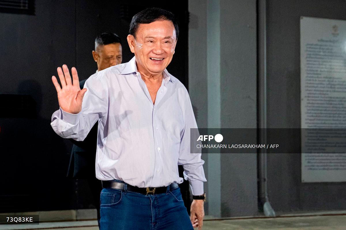 (FILES) Thailand’s former Prime Minister Thaksin Shinawatra. - Chanakarn LAOSARAKHAM / AFP