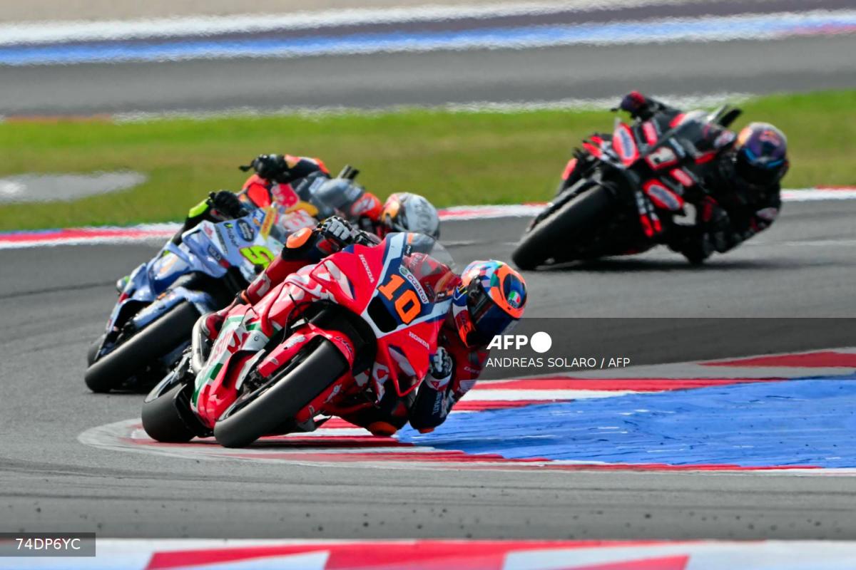 Italian MotoGP rider Luca Marini - AFPPIX