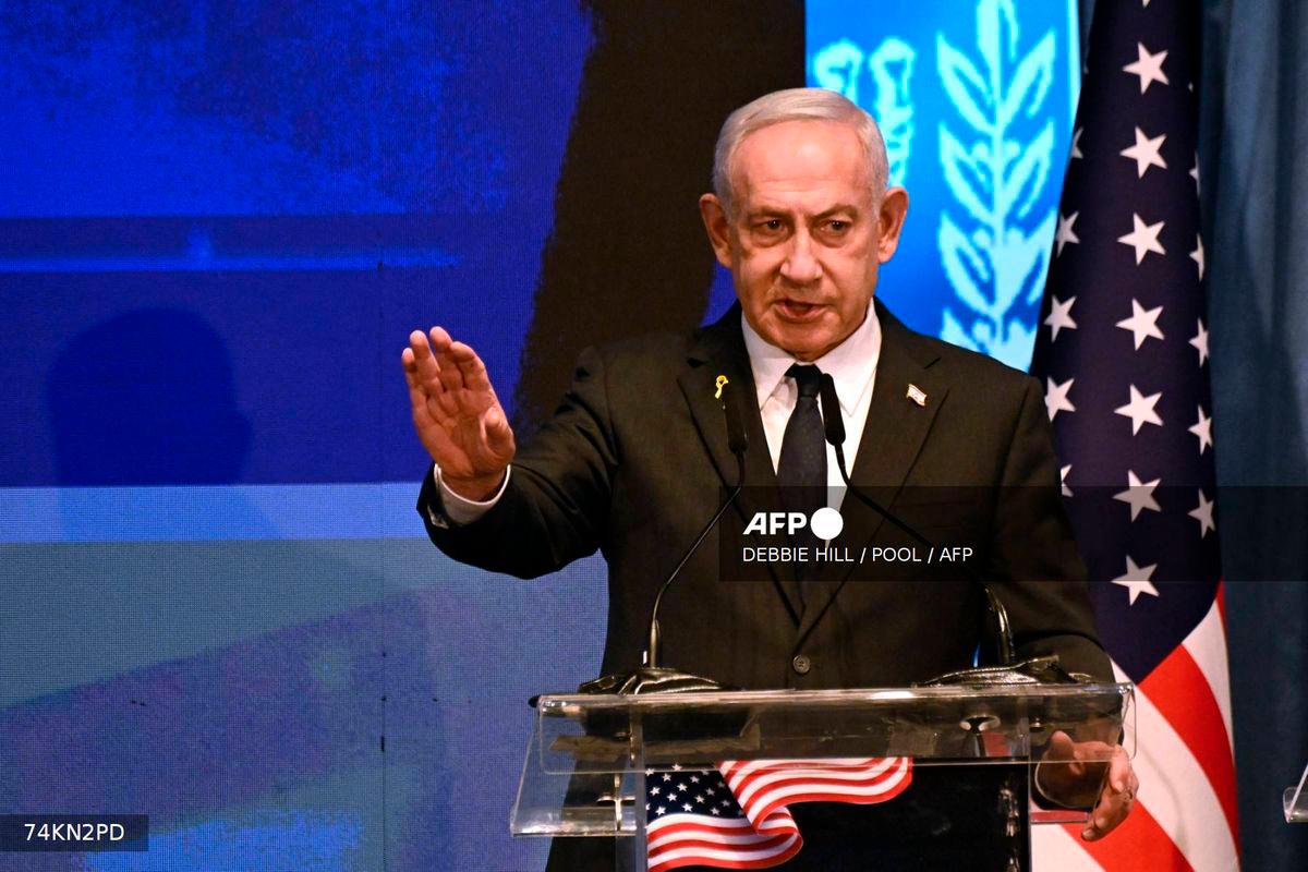 Israeli Prime Minister Benjamin Netanyahu - (Photo by DEBBIE HILL / POOL / AFP)