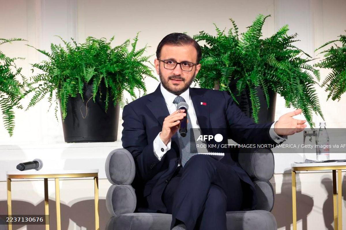 Foreign ministry spokesman Majed al-Ansari - (Photo by ROB KIM / GETTY IMAGES NORTH AMERICA / Getty Images via AFP)