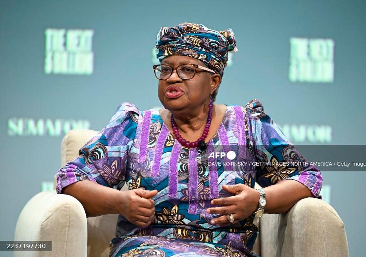 Ngozi Okonjo-Iweala, Director-General, World Trade Organization - (Photo by Dave Kotinsky / GETTY IMAGES NORTH AMERICA / Getty Images via AFP)