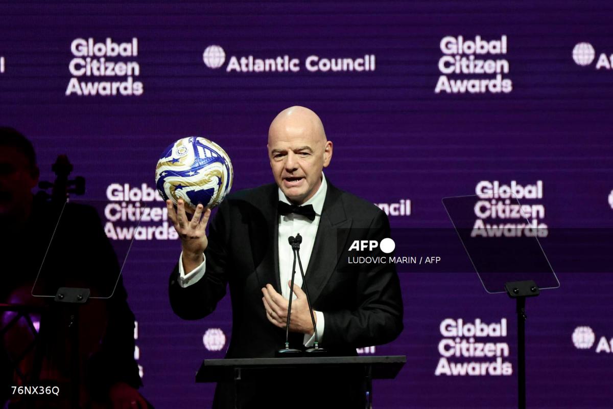 FIFA President Gianni Infantino - AFPPIX