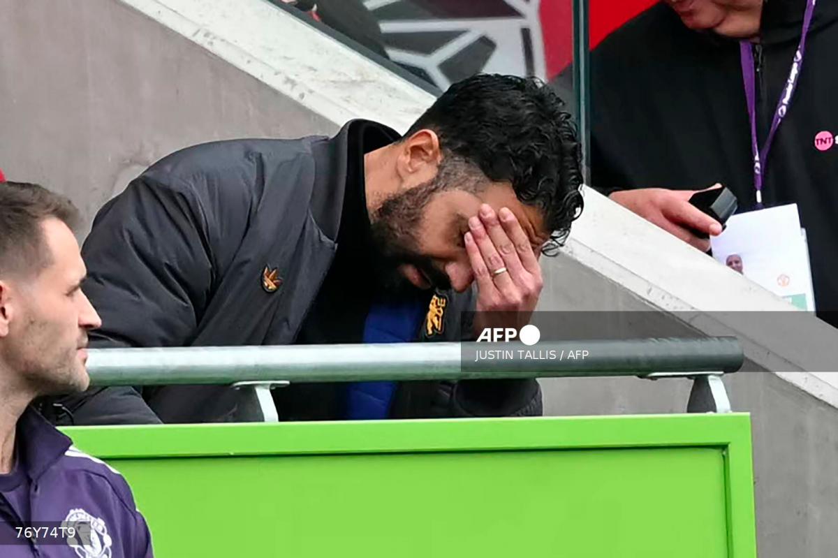 Manchester United's head coach Ruben Amorim - AFPPIX