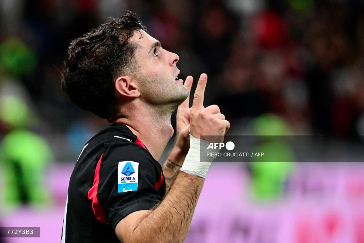 AC Milan's US forward #11 Christian Pulisic - AFPPIX