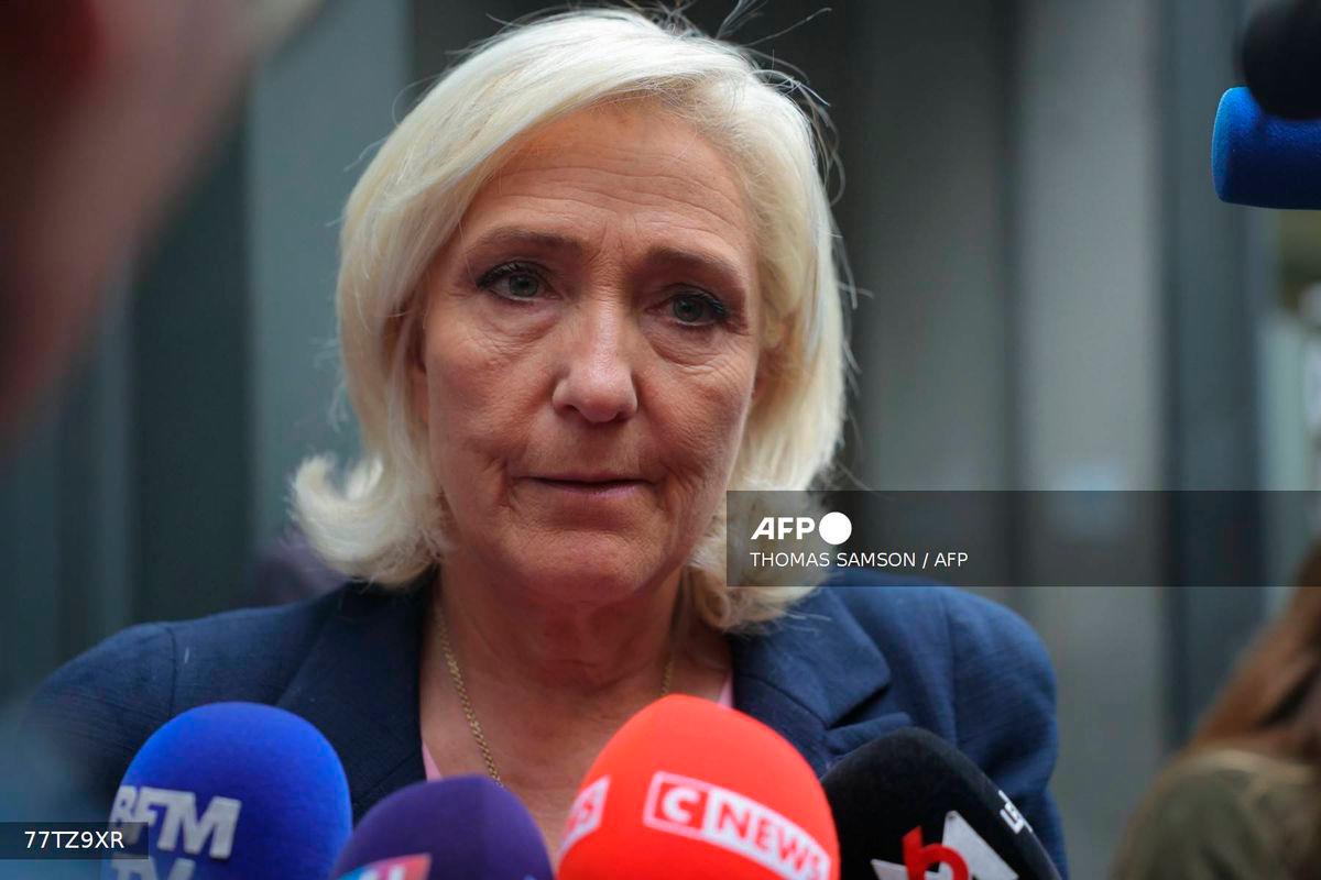 French far-right leader Marine Le Pen - (Photo by Thomas SAMSON / AFP)