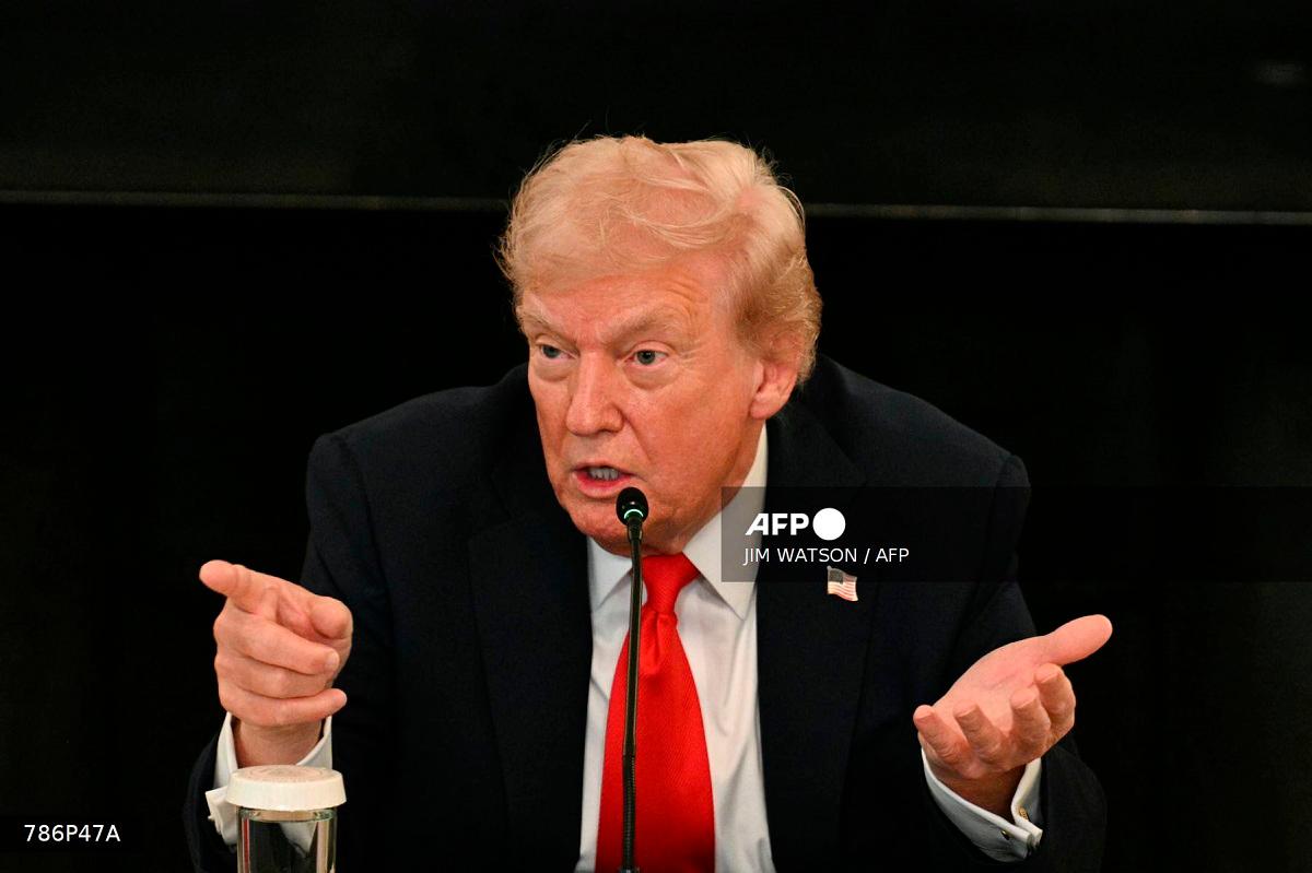 US President Donald Trump. - Jim WATSON / AFP