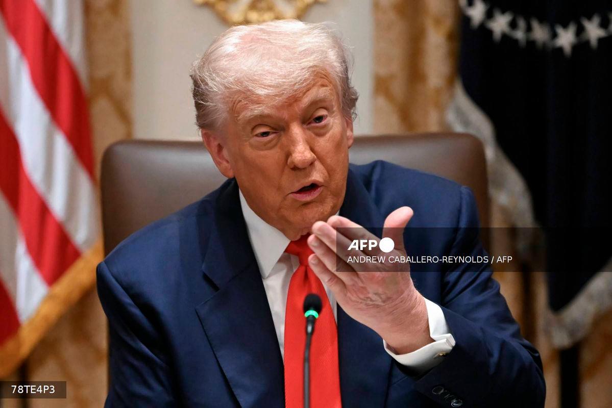 US President Donald Trump. Photo by ANDREW CABALLERO-REYNOLDS / AFP