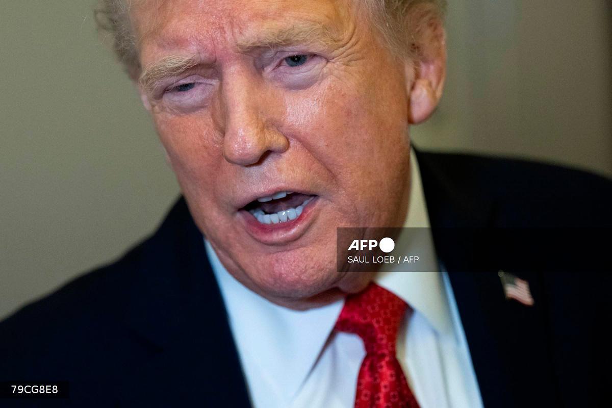 US President Donald Trump. - SAUL LOEB / AFP