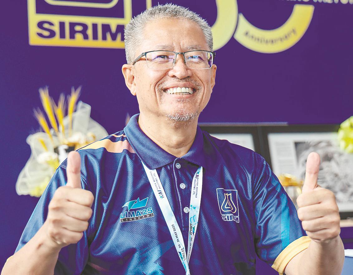 Ahmad Sabirin says Sirim is accelerating its global expansion by establishing more international offices. - ADAM AMIR HAMZAH/THESUN