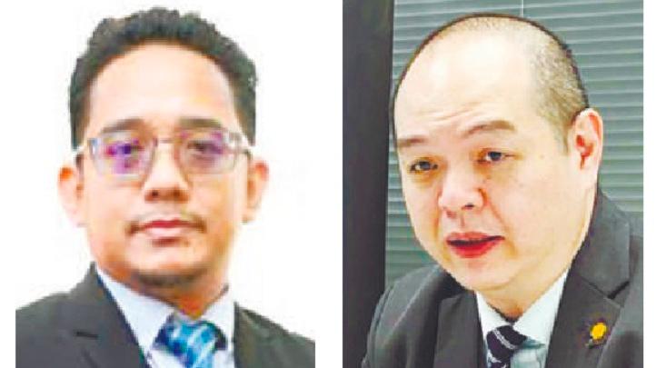Akmal (left) and Fong.